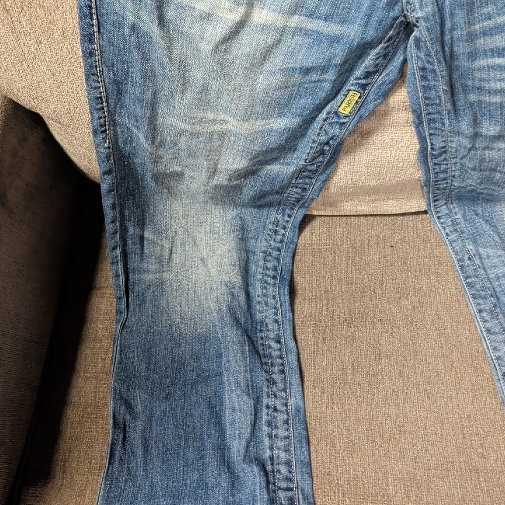 Parish Nation Men's Relaxed Fit Blue Jeans - Picture 5 of 8